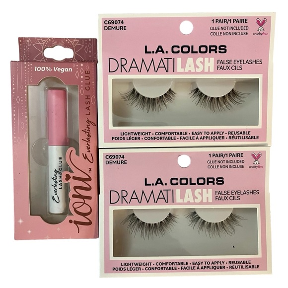L.A. Colors Other - L.A. Colors False Lashes for Dramatic Looks New with Tags